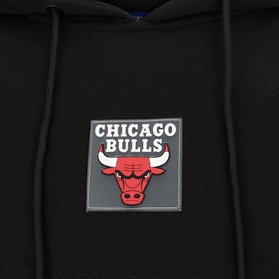 Blusão De Moletom NBA Chicago Bulls Masculina - Foto 3