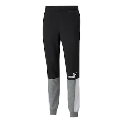 Calça de Moletom Puma Ess+ Block Masculina - Foto 1