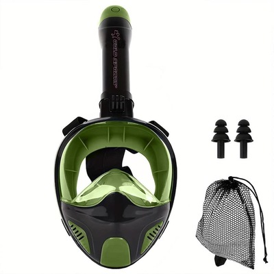 Mascara Subaquática de De Mergulho Gold Sports New Full Face com Snorkel - Foto 2