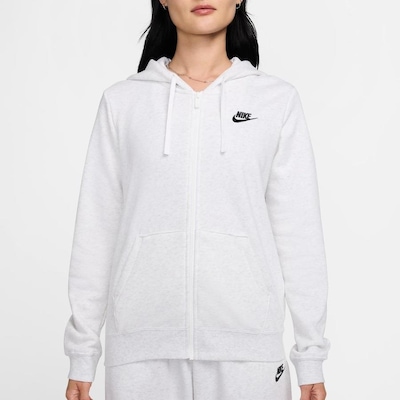Jaqueta Nike Sportswear Club Fleece - Feminina - Foto 5