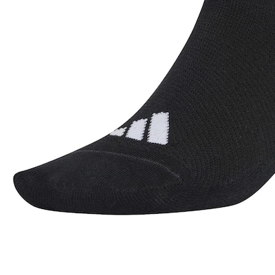 Kit Meias adidas Invisível No-Show Sportswear Malha Elástica 3 Pares - Adulto - Foto 3