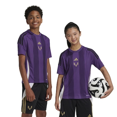 Camisa adidas Messi Treino - Infantil - Foto 3