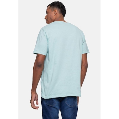 Camiseta Ecko Masculina Fashion Basic Number Verde Agua Claro - Ecko - Masculino - Foto 5