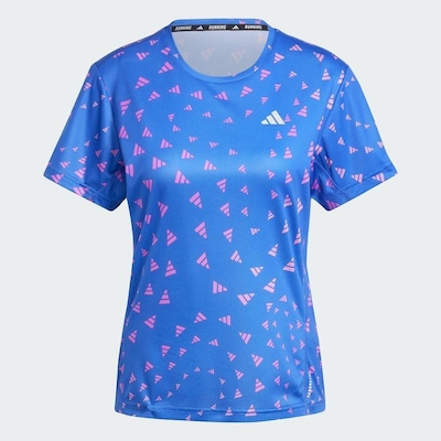 Camiseta adidas Estampada Aeroready - Feminina - Foto 4