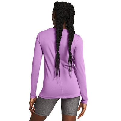 Camiseta Manga Longa Under Armour Heatgear - Feminina - Foto 2