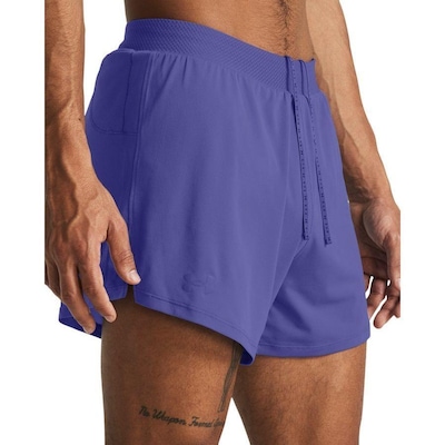 Shorts 2 em 1 Under Armour Corrida Launch Elite 5 - Masculino - Foto 3