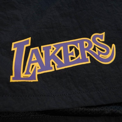 Short Mitchell & Ness Nylon Utility Los Angeles Lakers - Masculino - Foto 3