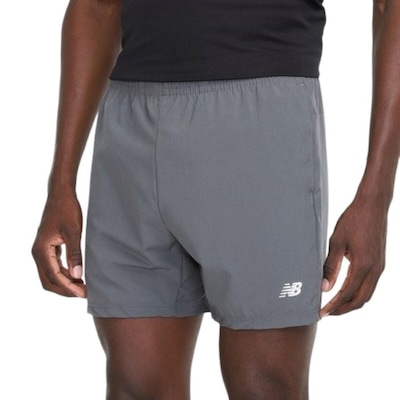 Short New Balance Corrida Essentials 5" - Masculino - Foto 1