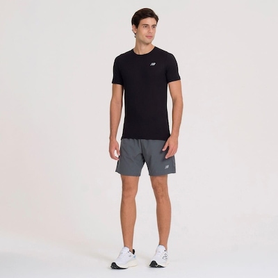 Shorts New Balance Sport Essentials Corrida 7" - Masculino - Foto 5
