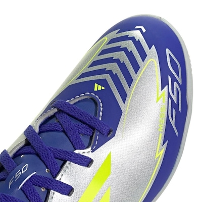 Chuteira Futsal adidas F50 Club In Messi Júnior - Foto 5
