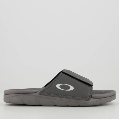 Chinelo Oakley Break Slide - Masculino - Foto 2