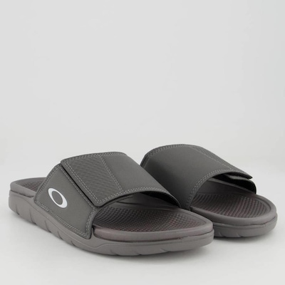 Chinelo Oakley Break Slide - Masculino - Foto 3