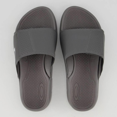 Chinelo Oakley Break Slide - Masculino - Foto 1