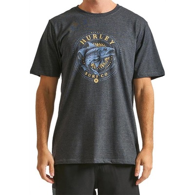Camiseta Hurley Fish Wt24 - Masculina - Foto 1