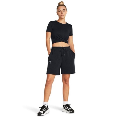 Shorts Under Armour Essential Fleece Relax - Feminino - Foto 4