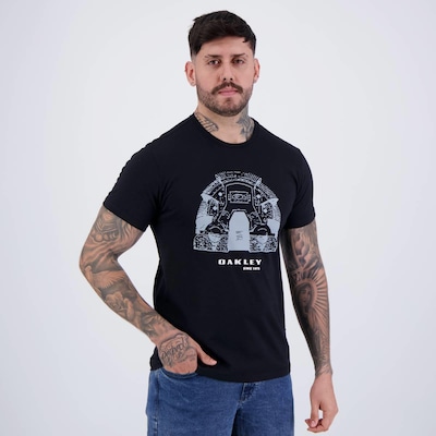 Camiseta Oakley Bunker - Masculina - Foto 2
