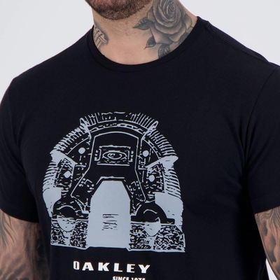 Camiseta Oakley Bunker - Masculina - Foto 5