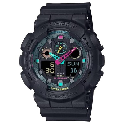 Relógio Casio G-Shock Ga-100Mf-1Adr Multi Fluorescent - Foto 1