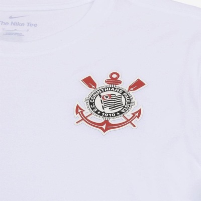 Camiseta Nike Corinthians Club Essentials - Masculina - Foto 3