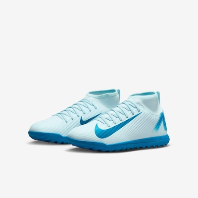 Chuteira Society Nike Mercurial Superfly 10 Club KM Júnior - Foto 4