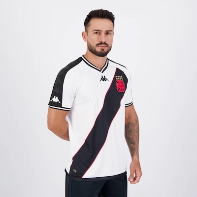 Camisa do Vasco Kappa Ii 2024 25 Hugo Moura - Masculina - Foto 3
