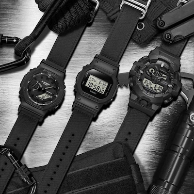 Relógio Casio G-Shock Ga-700Bce-1Adr Pulseira em Cordura - Foto 4