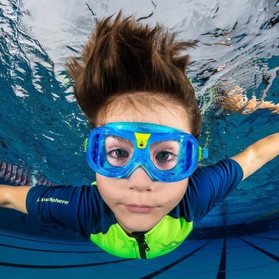 Máscara de Natação Aquasphere Seal Kid - Infantil - Foto 4