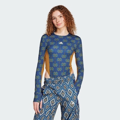 Body Manga Longa Leotard adidas X Farm Rio - adidas - Mulher - Foto 3