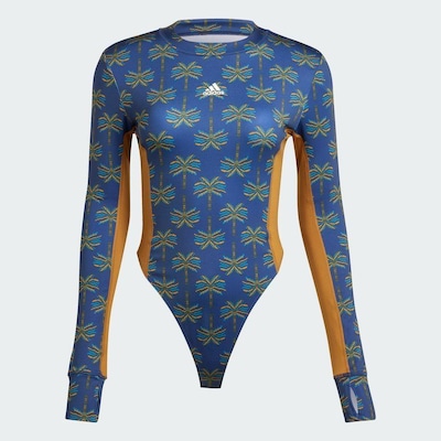 Body Manga Longa Leotard adidas X Farm Rio - adidas - Mulher - Foto 4