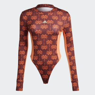 Body Manga Longa Leotard adidas X Farm Rio - adidas - Mulher - Foto 4