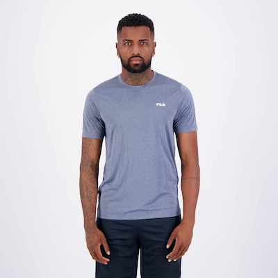 Camiseta Fila Sport Melange Lux - Masculina - Foto 1