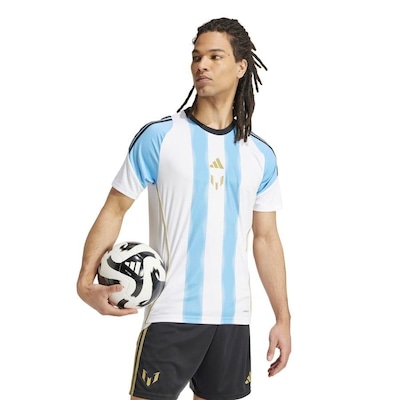 Camisa adidas Messi Treino - Masculina - Foto 3