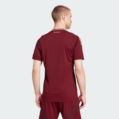 Camisa As Roma 24/25 1 adidas - Masculina - Foto 5