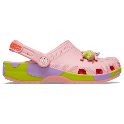 Sandália Crocs Bob Esponja Classic Pratrick Clog Melon - Unissex - Foto 1