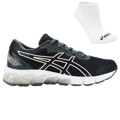 KIT TÊNIS ASICS GEL-QUANTUM 180 FLY + MEIA MASCULINO - Foto 1