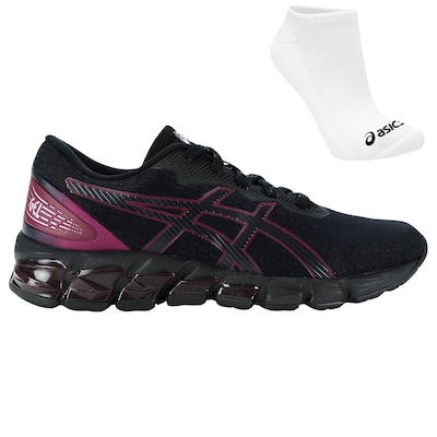 KIT TÊNIS ASICS GEL-QUANTUM 180 FLY + MEIA MASCULINO - Foto 1
