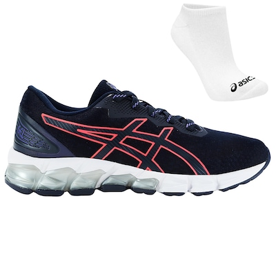 KIT TÊNIS ASICS GEL-QUANTUM 180 FLY + MEIA MASCULINO - Foto 1