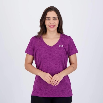 Camiseta Under Armour Tech Short - Feminina - Foto 1