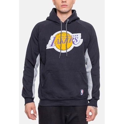Blusão De Moletom Com Capuz Nba Chenille Los Angeles Lakers - Masculino - Foto 3