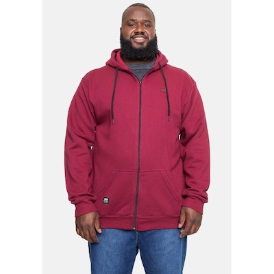Blusão de Moletom com Capuz  Hd Plus Size Canguru Trip Chamberry - Masculino - Foto 2