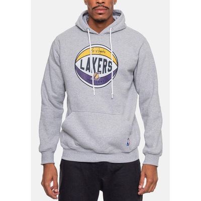 Blusão De Moletom Com Capuz Nbabasketball Los Angeles Lakers - Masculino - Foto 3