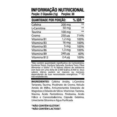 Termogênico Adiplex Burn 60 Caps - Bio Sport Usa - Foto 2