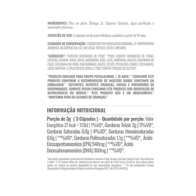 Ômega 3 Pharma Óleo de Peixe 90 Cáps - Fitpharma - Foto 2