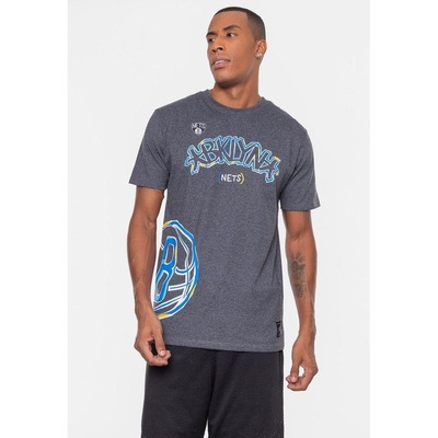 Camiseta NBA Colors Brooklyn Nets - Masculina - Foto 2