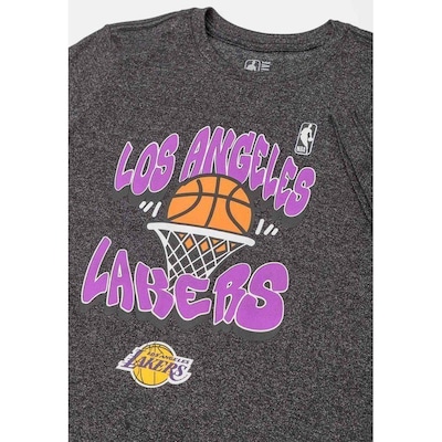 Camiseta NBA Basket Los Angeles Lakers - Infantil - Foto 3