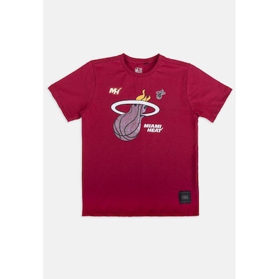 Camiseta Nba Rainbow Miami Heat - Masculina - Foto 1