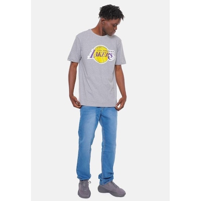 Camiseta Nba Transfer Los Angeles Lakers - Masculina - Foto 5