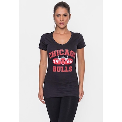Camiseta Nba Club Chicago Bulls - Feminina - Foto 2