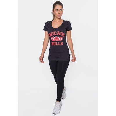 Camiseta Nba Club Chicago Bulls - Feminina - Foto 1