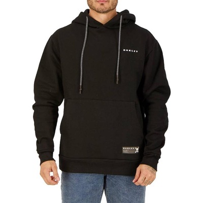 Blusão de Moletom com Capuz Oakley Heritage Big Skull Wt24 Blackout - Masculino - Foto 1
